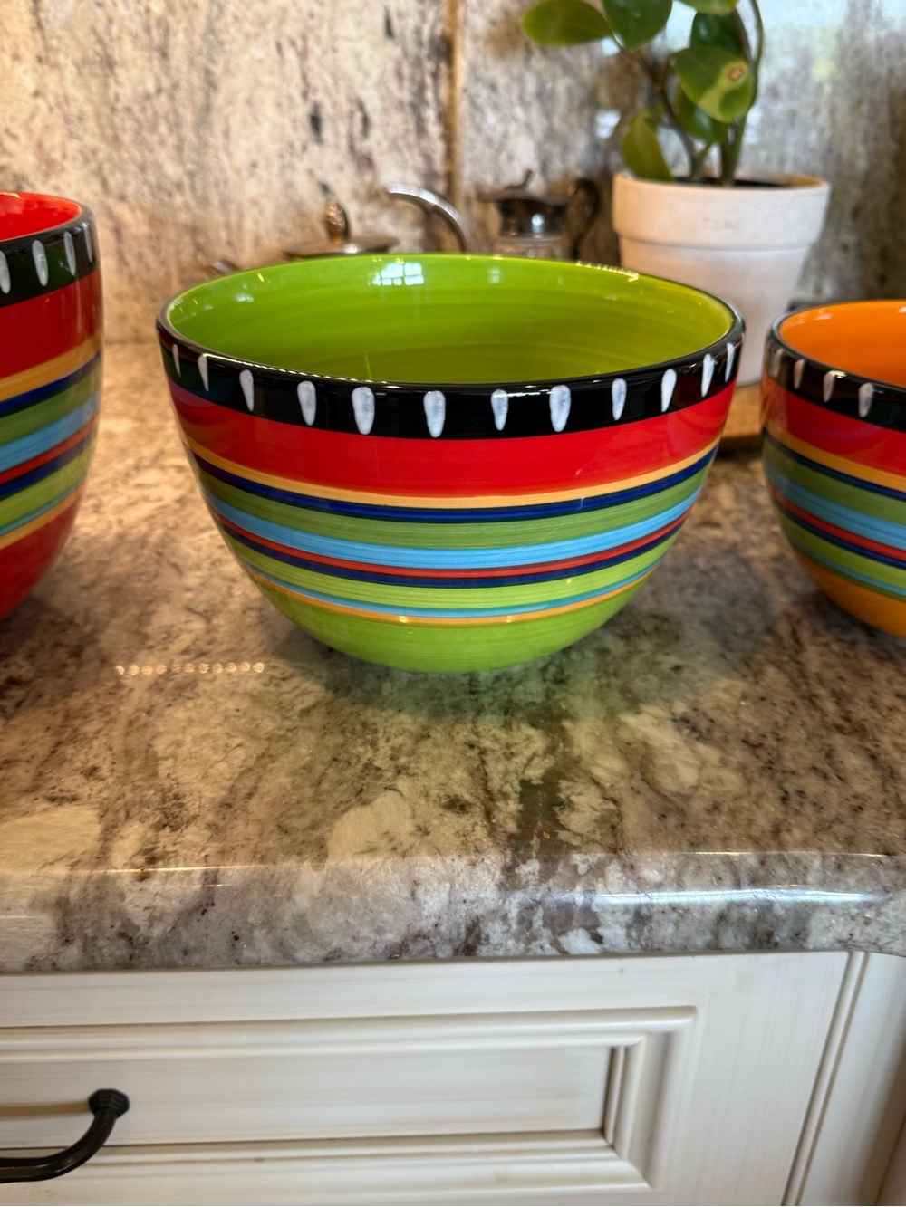 Gibson Pueblo Springs Mixing Bowls - Picture 3 of 6